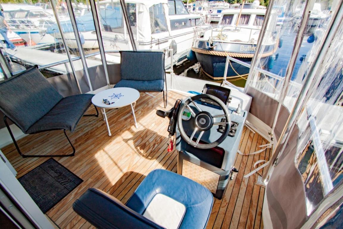 Hausboot Hennigsdorf Exterior foto